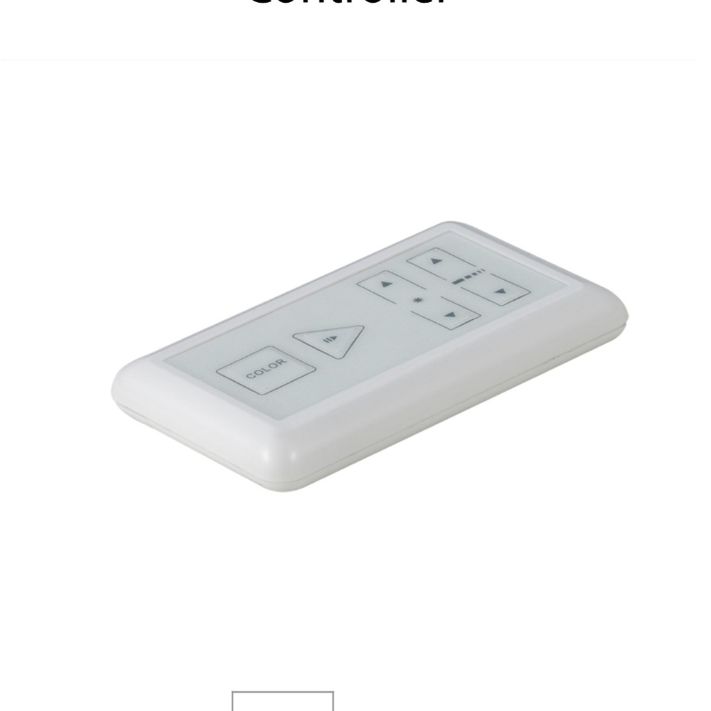 LED-TO24-WS Wireless Remote Control InvisiLED® 24V RGB Color Changing Tape Light